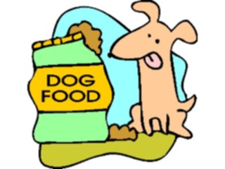 Sticker Custom Preview Image #019202 Animals Cartoons Dog Food07