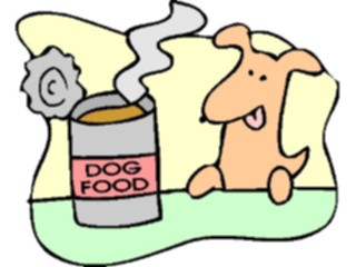 Sticker Custom Preview Image #019203 Animals Cartoons Dog Food08
