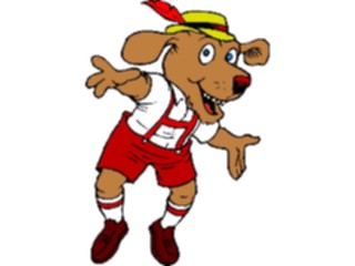 Sticker Custom Preview Image #019213 Animals Cartoons Dog German
