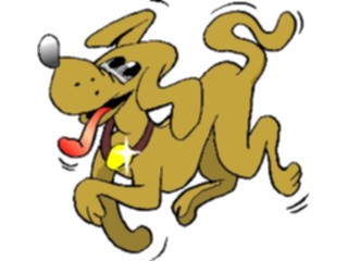 Sticker Custom Preview Image #019231 Animals Cartoons Dog Happy10