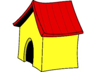 Sticker Custom Preview Image #019236 Animals Cartoons Dog House1