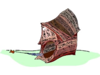 Sticker Custom Preview Image #019238 Animals Cartoons Dog House3
