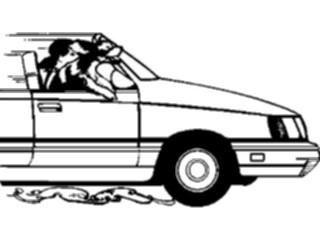 Sticker Custom Preview Image #019248 Animals Cartoons Dogin Car1