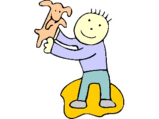 Sticker Custom Preview Image #019274 Animals Cartoons Dog Kid04