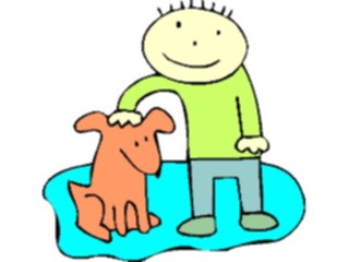Sticker Custom Preview Image #019279 Animals Cartoons Dog Kid09
