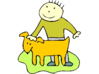Sticker Custom Preview Image #019281 Animals Cartoons Dog Kid11