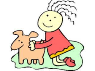 Sticker Custom Preview Image #019284 Animals Cartoons Dog Kid14