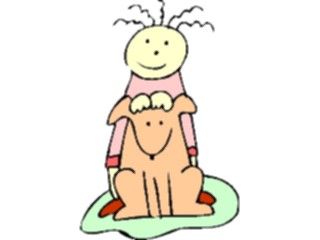 Sticker Custom Preview Image #019286 Animals Cartoons Dog Kid16