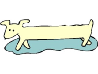 Sticker Custom Preview Image #019300 Animals Cartoons Dog Long