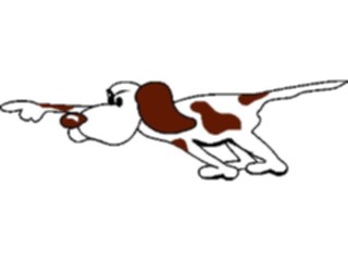 Sticker Custom Preview Image #019352 Animals Cartoons Dog Pointer2