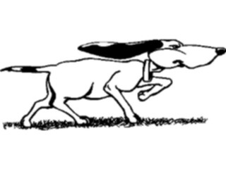 Sticker Custom Preview Image #019353 Animals Cartoons Dog Pointer3