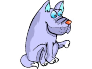 Sticker Custom Preview Image #019400 Animals Cartoons Dog Shake