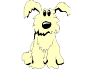 Sticker Custom Preview Image #019405 Animals Cartoons Dog Sitting4
