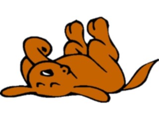Sticker Custom Preview Image #019409 Animals Cartoons Dog Sleeping1