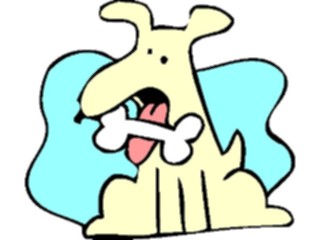 Sticker Custom Preview Image #019499 Animals Cartoons Dogwith Bone21