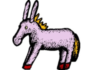 Sticker Custom Preview Image #019585 Animals Cartoons Donkey11