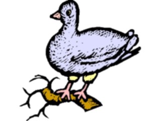 Sticker Custom Preview Image #019601 Animals Cartoons Dove