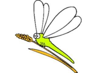 Sticker Custom Preview Image #019606 Animals Cartoons Dragonfly4