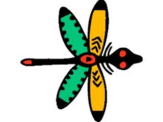 Sticker Custom Preview Image #019610 Animals Cartoons Dragonfly8