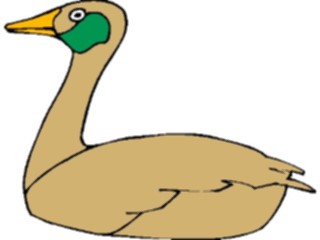 Sticker Custom Preview Image #019614 Animals Cartoons Duck03