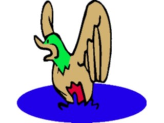Sticker Custom Preview Image #019615 Animals Cartoons Duck04