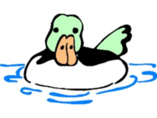 Sticker Custom Preview Image #019625 Animals Cartoons Duck14