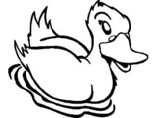 Sticker Custom Preview Image #019633 Animals Cartoons Duck22