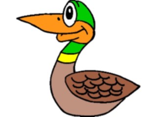 Sticker Custom Preview Image #019635 Animals Cartoons Duck24