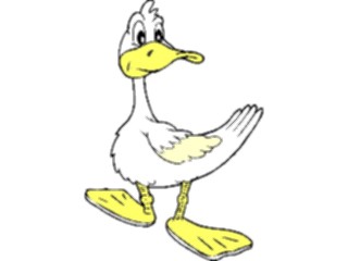 Sticker Custom Preview Image #019638 Animals Cartoons Duck27