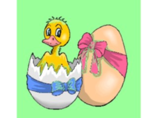 Sticker Custom Preview Image #019680 Animals Cartoons Duck Hatching1