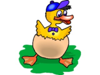 Sticker Custom Preview Image #019682 Animals Cartoons Duck Hatching3