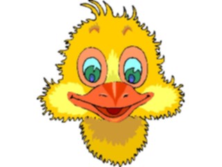 Sticker Custom Preview Image #019728 Animals Cartoons Duckling1