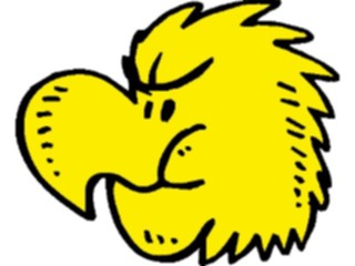 Sticker Custom Preview Image #019756 Animals Cartoons Eagle Big Beak