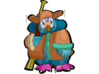 Sticker Custom Preview Image #019759 Animals Cartoons Eagle Hunter