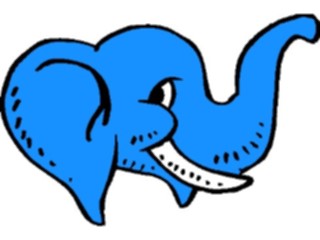 Sticker Custom Preview Image #019774 Animals Cartoons Elephant05