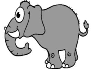 Sticker Custom Preview Image #019777 Animals Cartoons Elephant08