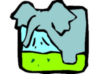 Sticker Custom Preview Image #019779 Animals Cartoons Elephant10