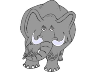 Sticker Custom Preview Image #019781 Animals Cartoons Elephant12