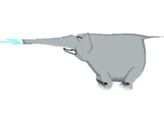 Sticker Custom Preview Image #019783 Animals Cartoons Elephant14
