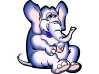 Sticker Custom Preview Image #019786 Animals Cartoons Elephant17