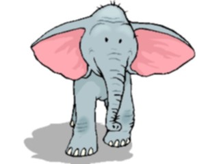 Sticker Custom Preview Image #019790 Animals Cartoons Elephant21
