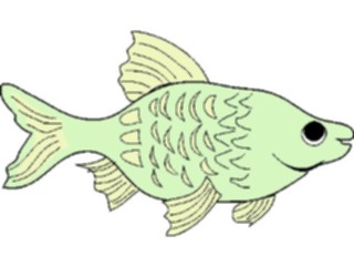 Sticker Custom Preview Image #019892 Animals Cartoons Fish039