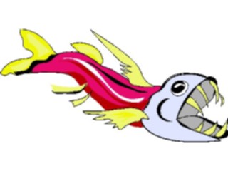 Sticker Custom Preview Image #019899 Animals Cartoons Fish046