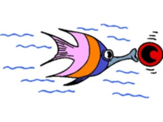 Sticker Custom Preview Image #019919 Animals Cartoons Fish066