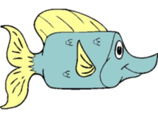 Sticker Custom Preview Image #019939 Animals Cartoons Fish086