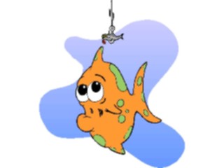 Sticker Custom Preview Image #019956 Animals Cartoons Fish Bait2
