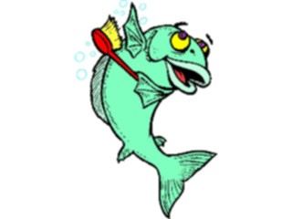 Sticker Custom Preview Image #019957 Animals Cartoons Fish Bathing