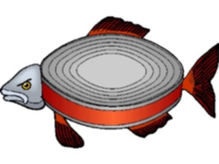Sticker Custom Preview Image #019960 Animals Cartoons Fish Can