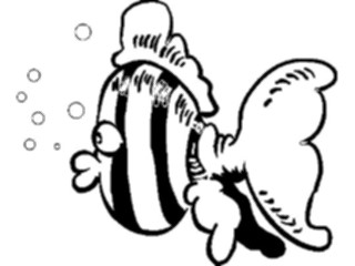 Sticker Custom Preview Image #019977 Animals Cartoons Fish Fancy