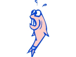 Sticker Custom Preview Image #019980 Animals Cartoons Fish Freaked